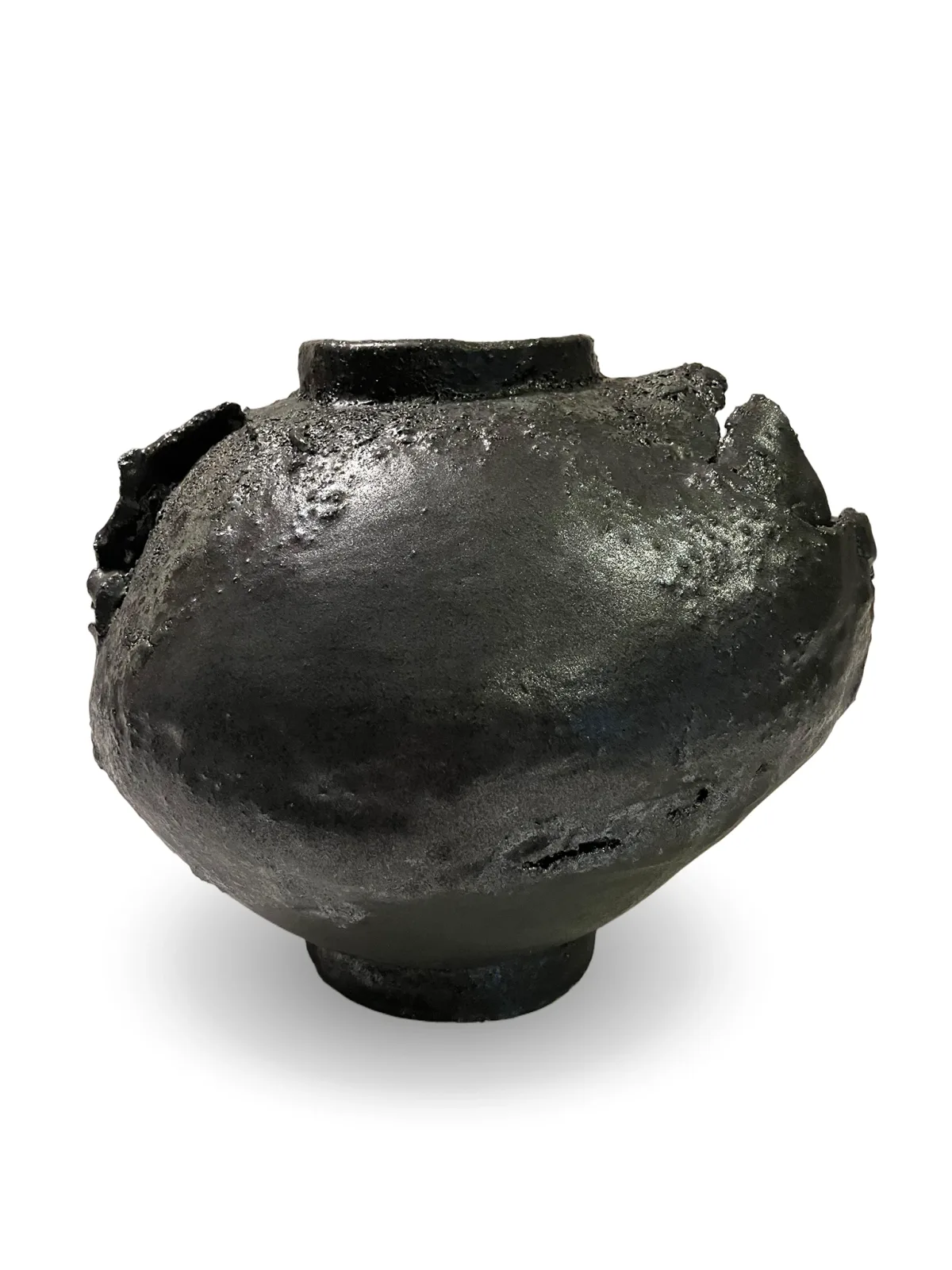 Mixed Form 16, hand-built ceramic by Yael Aloni-Netzer