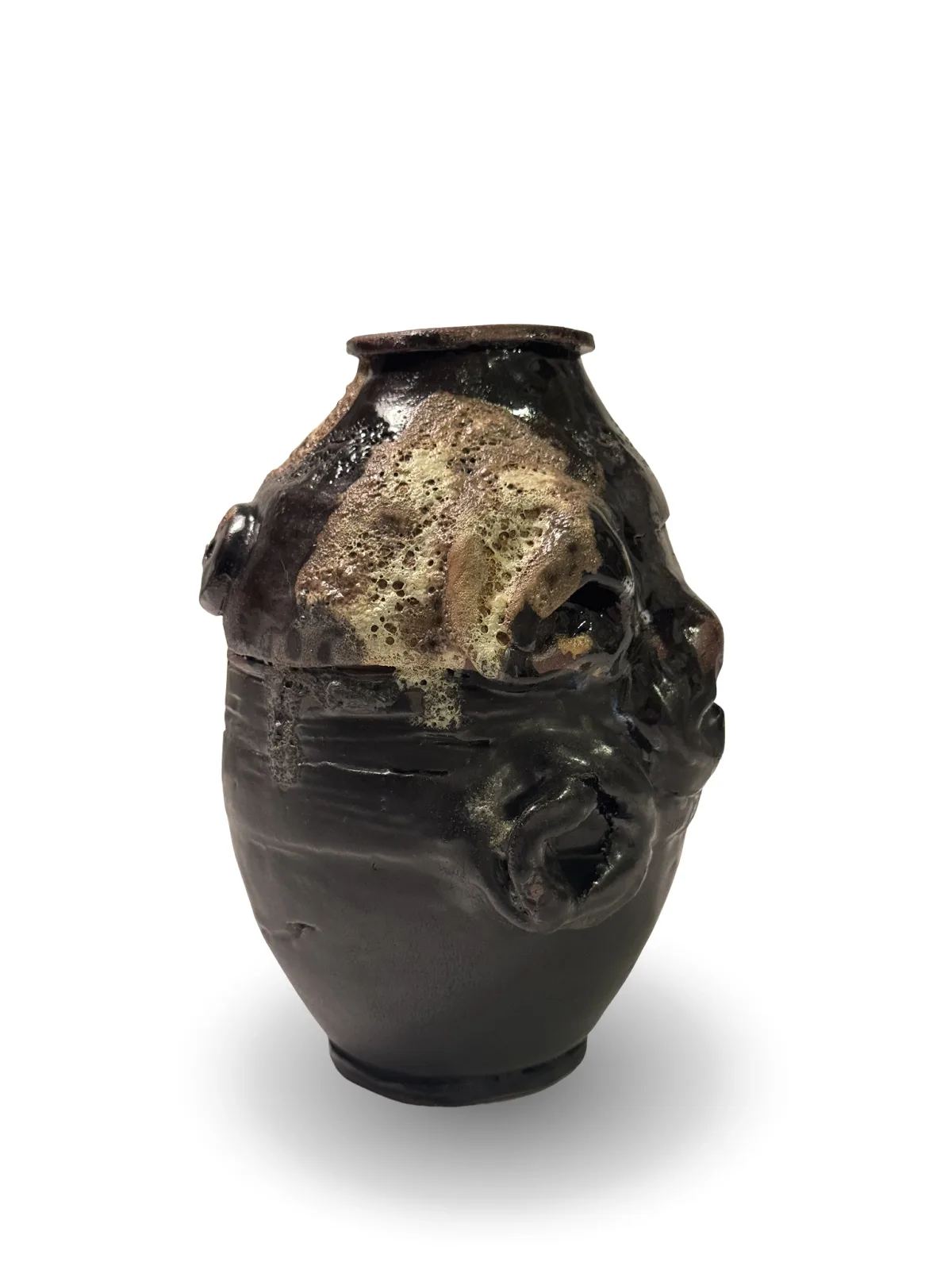 Organic Growth #7, hand-built ceramic by Yael Aloni-Netzer