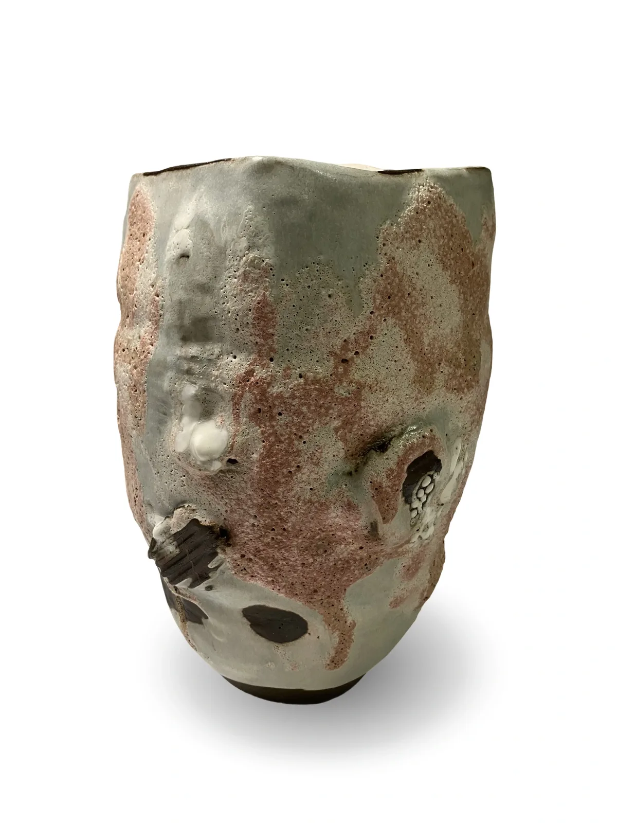 Mixed Form #6, hand-built ceramic by Yael Aloni-Netzer
