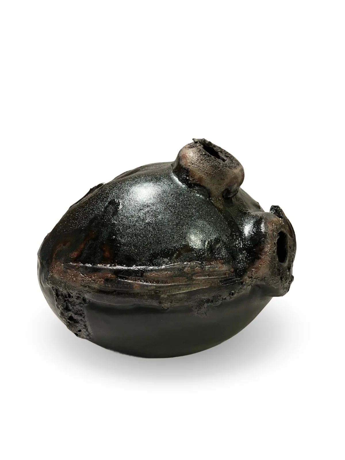Mixed Form 15, hand-built ceramic by Yael Aloni-Netzer