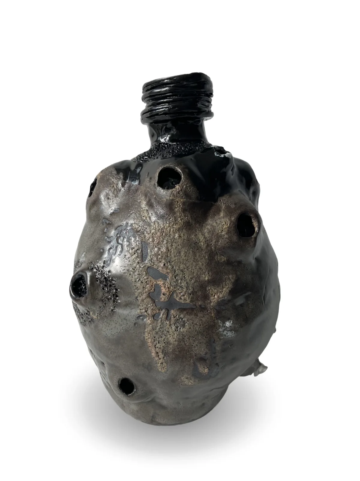 Organic Growth 02, hand-built ceramic by Yael Aloni-Netzer