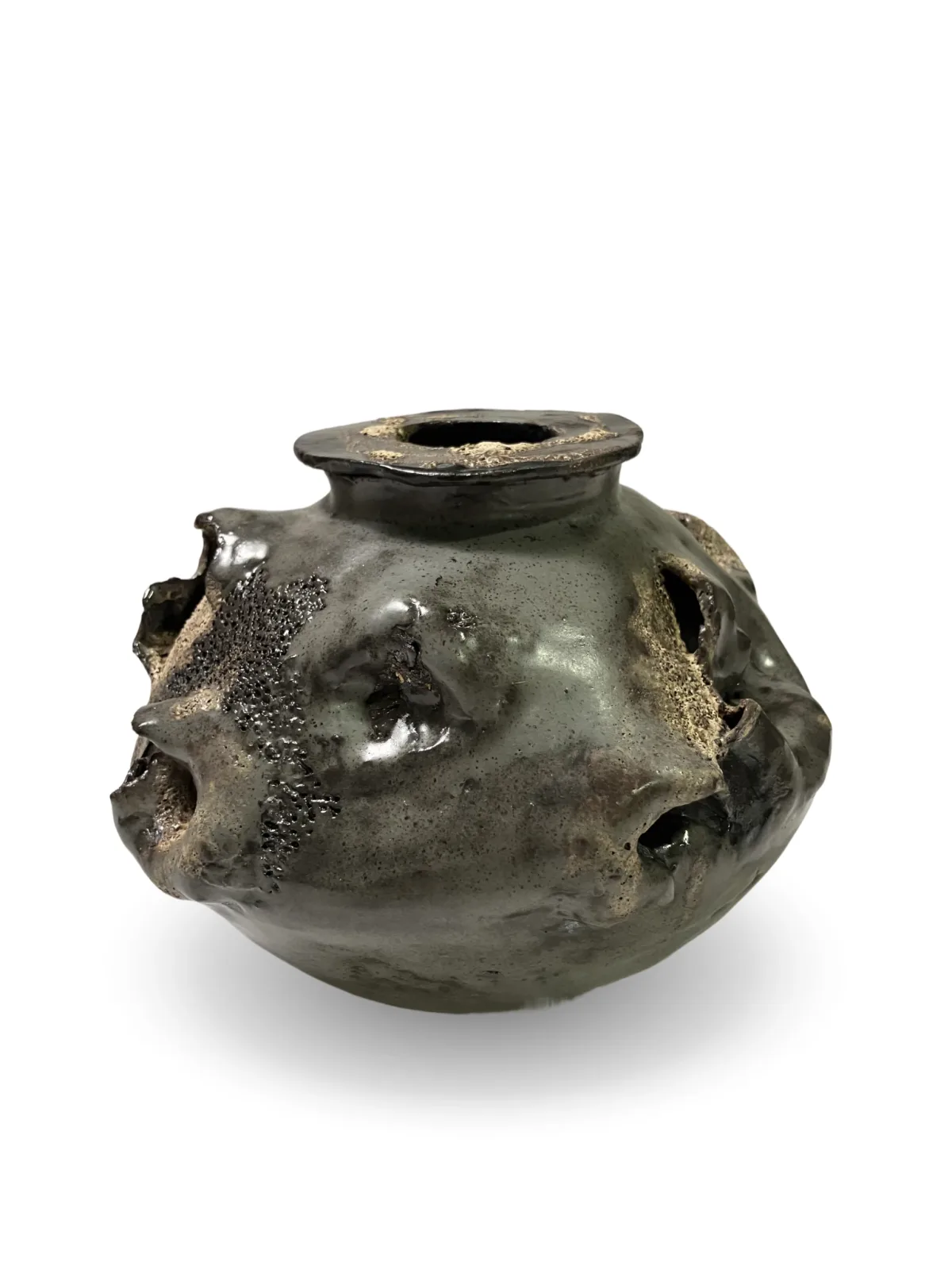 Organic Growth #9, hand-built ceramic by Yael Aloni-Netzer